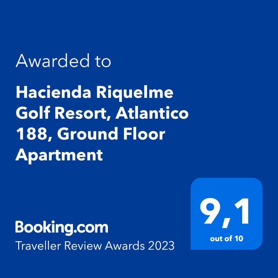 Hacienda Riquelme Golf Resort, Atlantico 188, Ground Floor Apartment Sucina Eksteriør billede